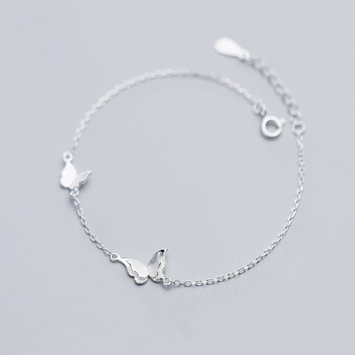 Simple Two Small Butterfly Hand Jewelry