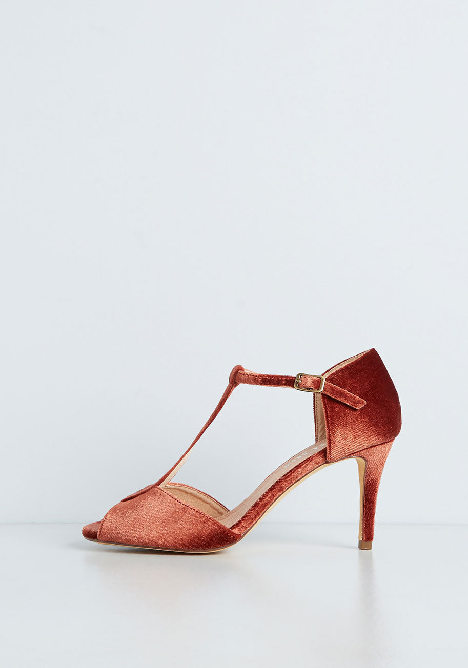 Gorgeous T-Strap Heel