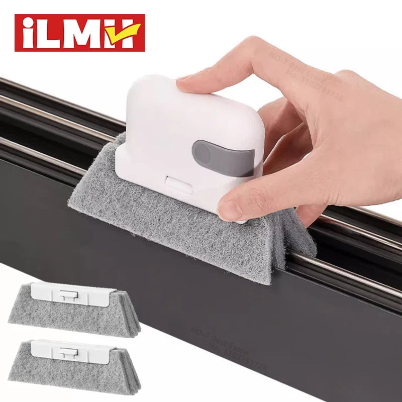 Window Cleaning Brush Windowsill Groove Deadend Cabinet Crevice Brush Removable Household Multifunctional Cleaning Tools