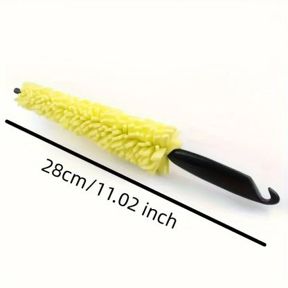 Car Gap Cleaning Wheel Brush – Nano Sponge Tire Beauty Tool for 4S Store and Auto Detailing