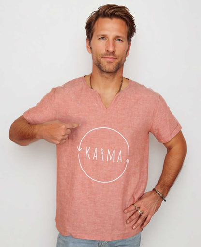 Men’s Karma Linen Kurta Shirt