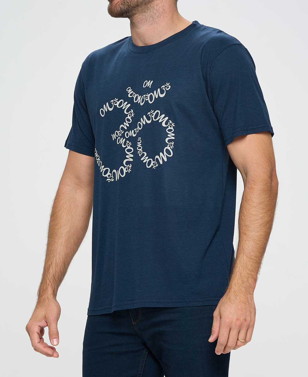 Men’s Om Bamboo Organic Cotton T-Shirt, Made in USA