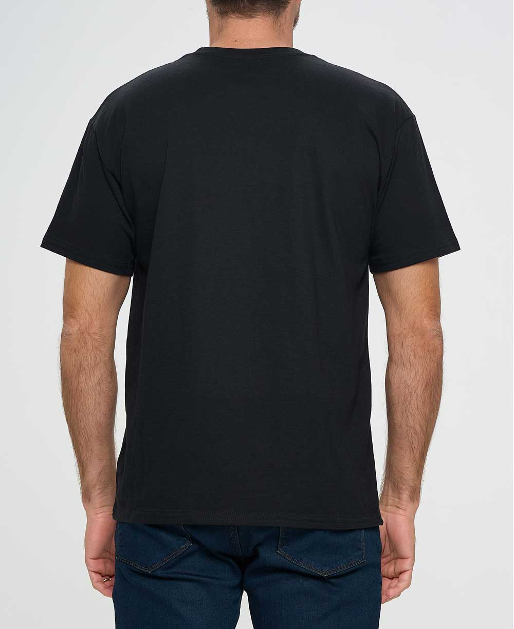 Men’s Organic Cotton Inspirational Half Full T-Shirt, USA